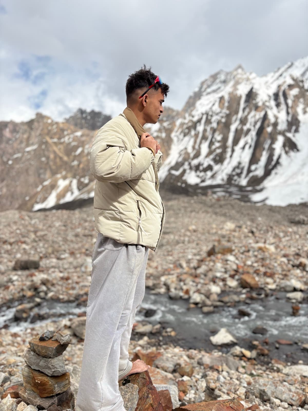 Himalayan pilgrimage journey photo