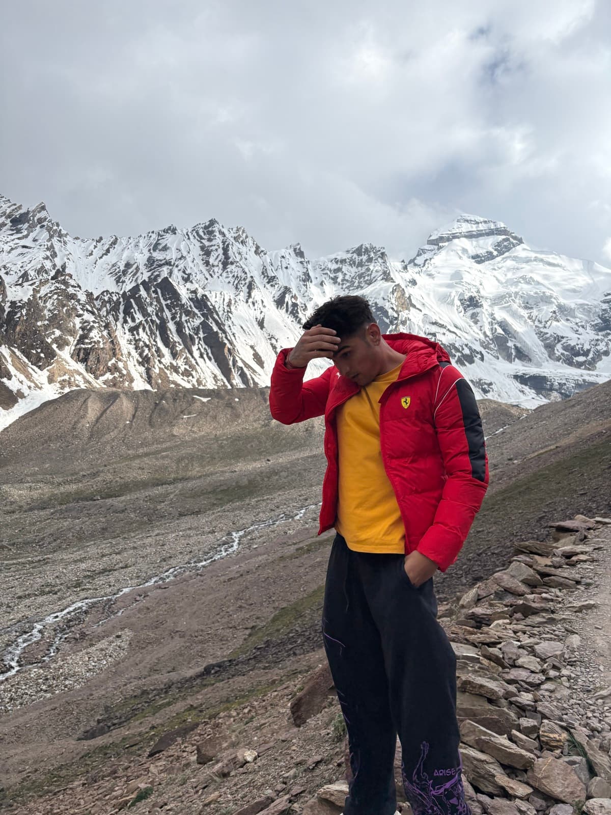 Himalayan pilgrimage journey photo