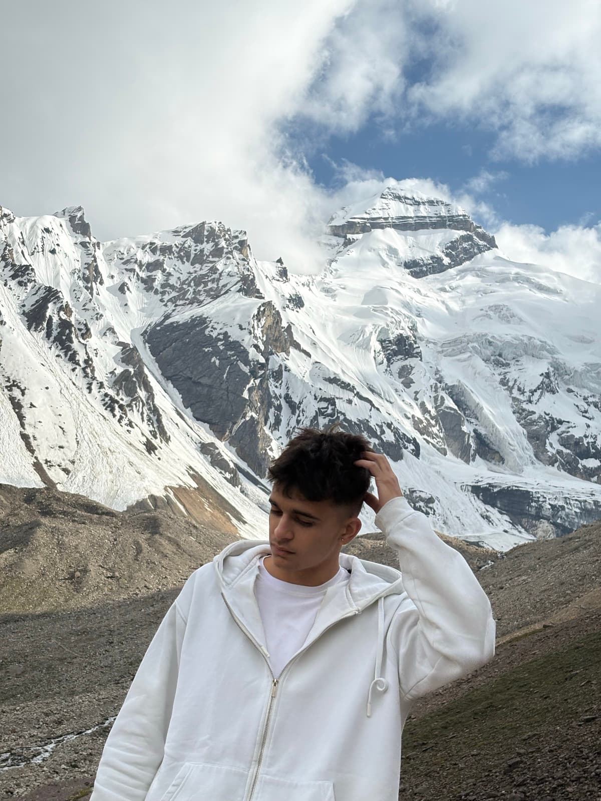 Himalayan pilgrimage journey photo