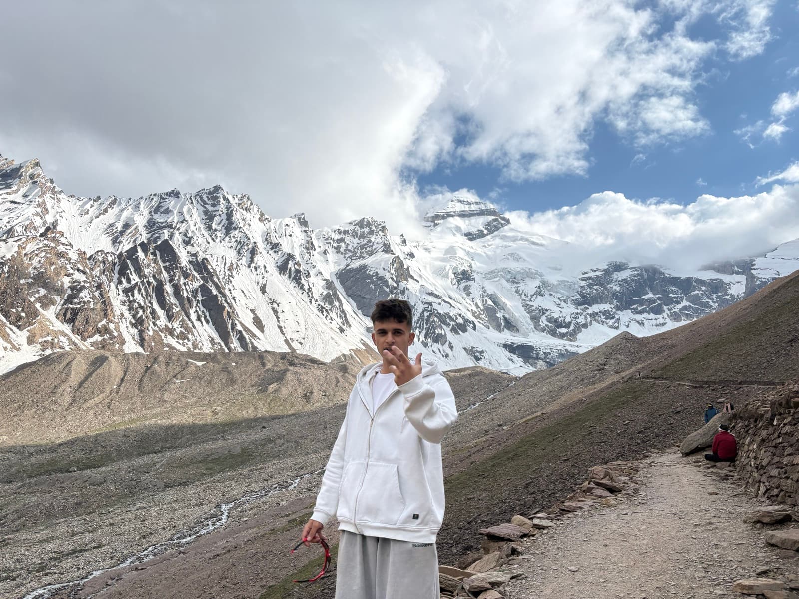 Himalayan pilgrimage journey photo