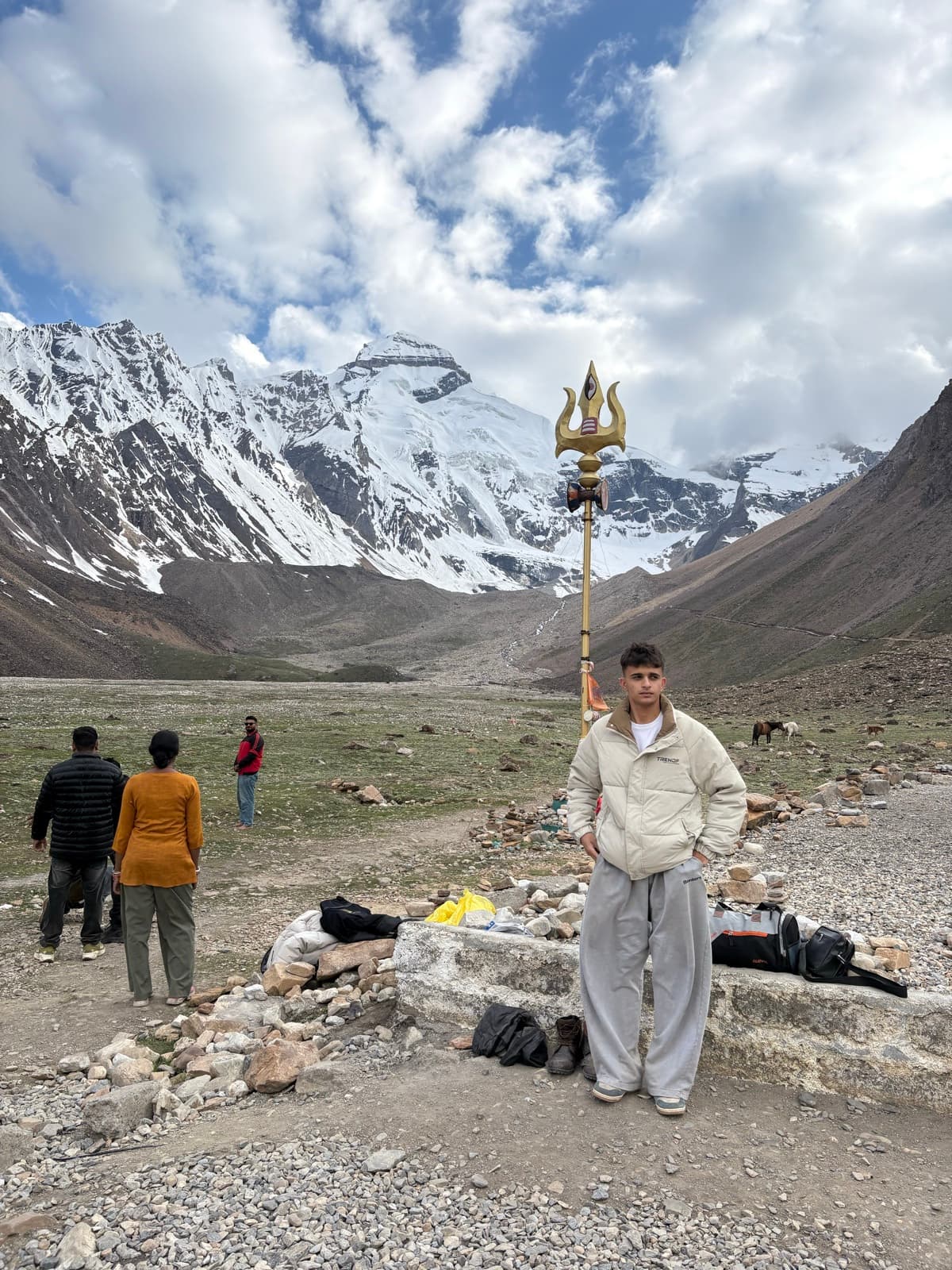 Himalayan pilgrimage journey photo