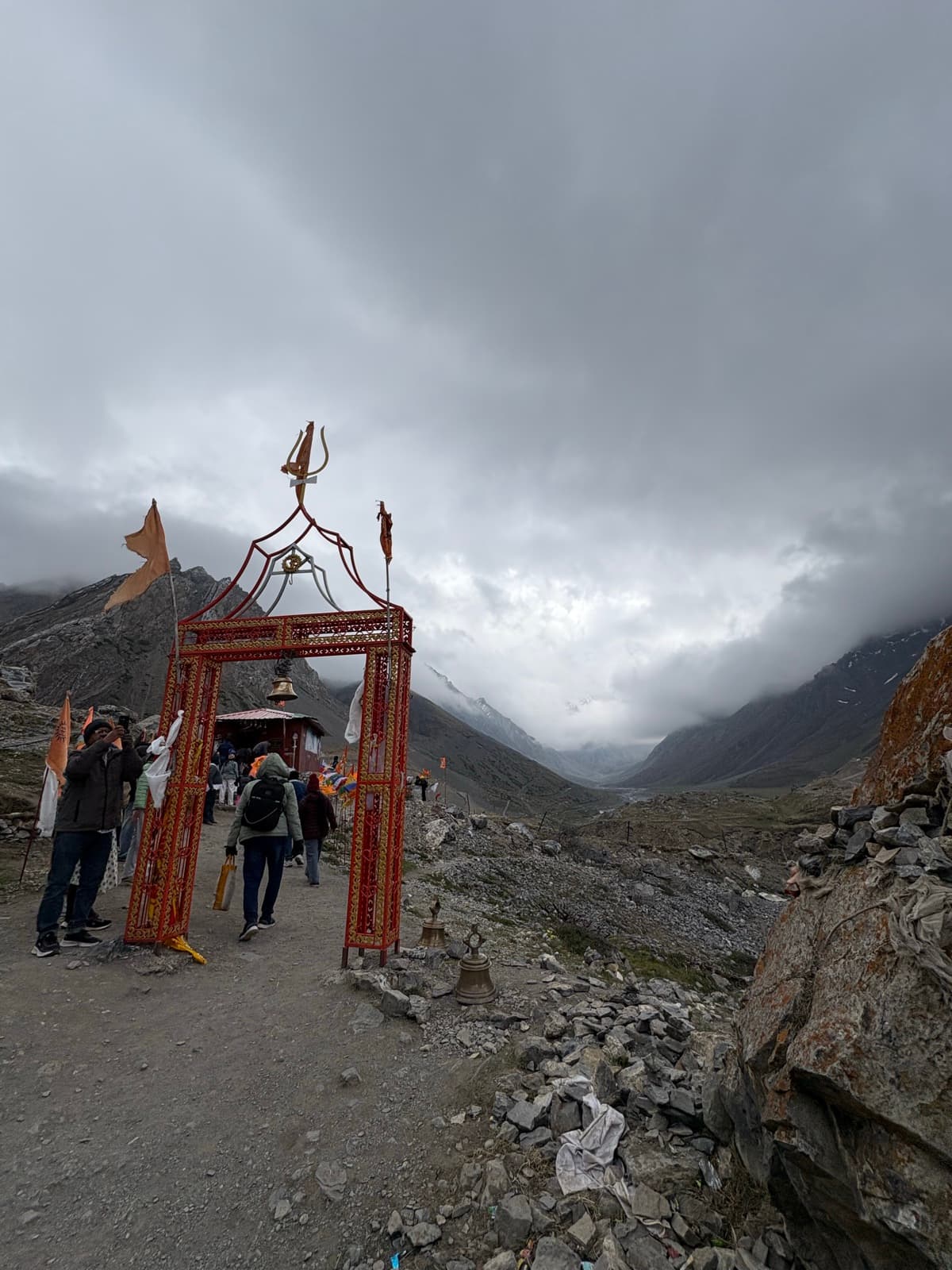 Himalayan pilgrimage journey photo